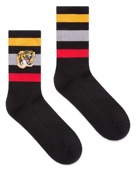 black gucci socks|gucci socks tiger black.